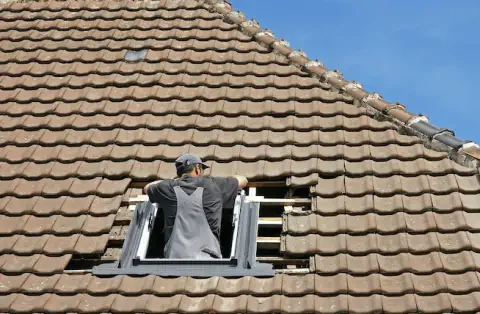 Pose de velux - Meilhards